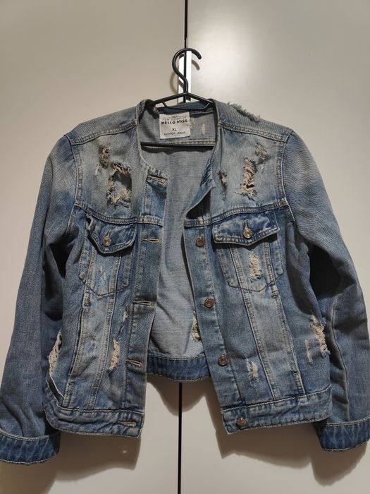 Kurtka jeansowa damska