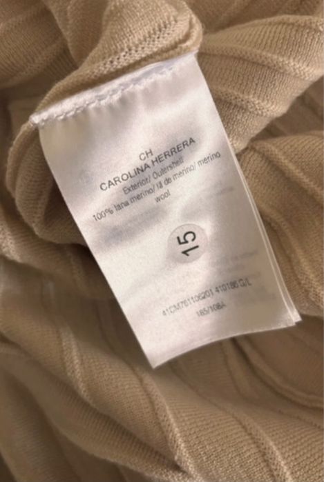 Saia carolina herrera NOVA original