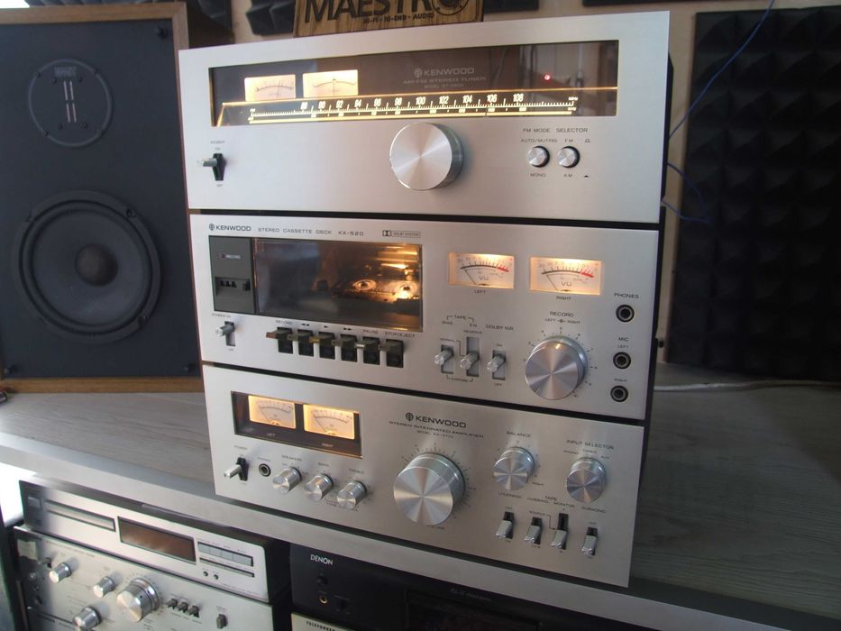 Підсилювач Kenwood KA-5700 + дека + тюнер. Супер стан. Без передплати