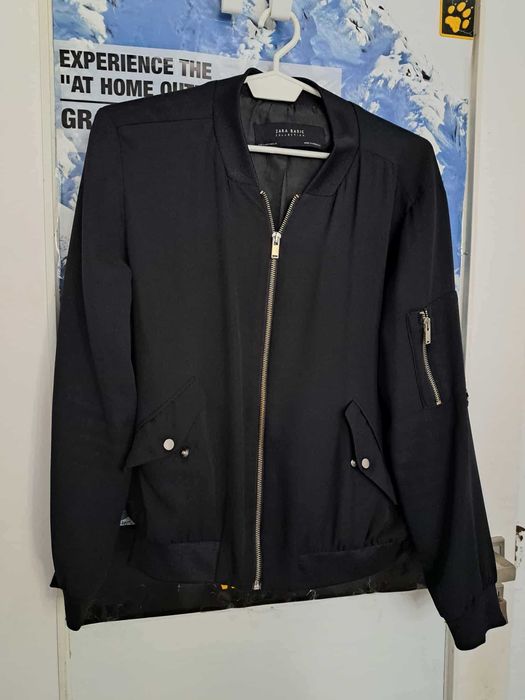 Bluza damska Zara S czarna bomberka