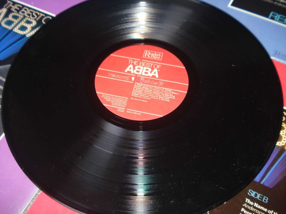 4 Antigos Lp`s Discos Vinil ABBA