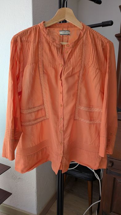 Blusa By Malene Birger Virram – Tamanho 34 (XS) – Excelente Estado