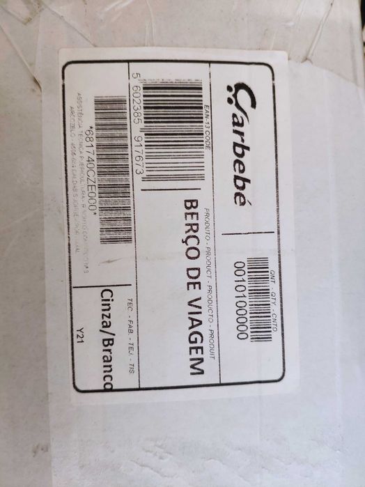 Cama Viagem Carbebé