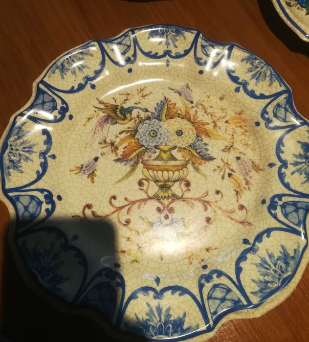 Floral Pattern Decorative Plate Set451666876207605764