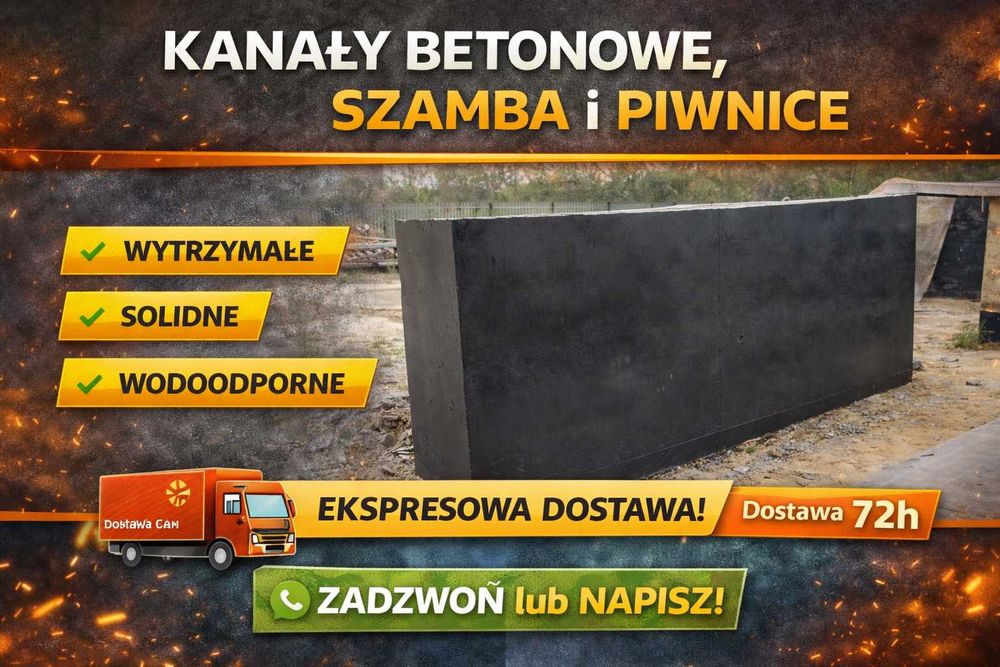 ogrodowe pomieszczenie PIWNICA piwnice betonowe szambo 14m3 szamba