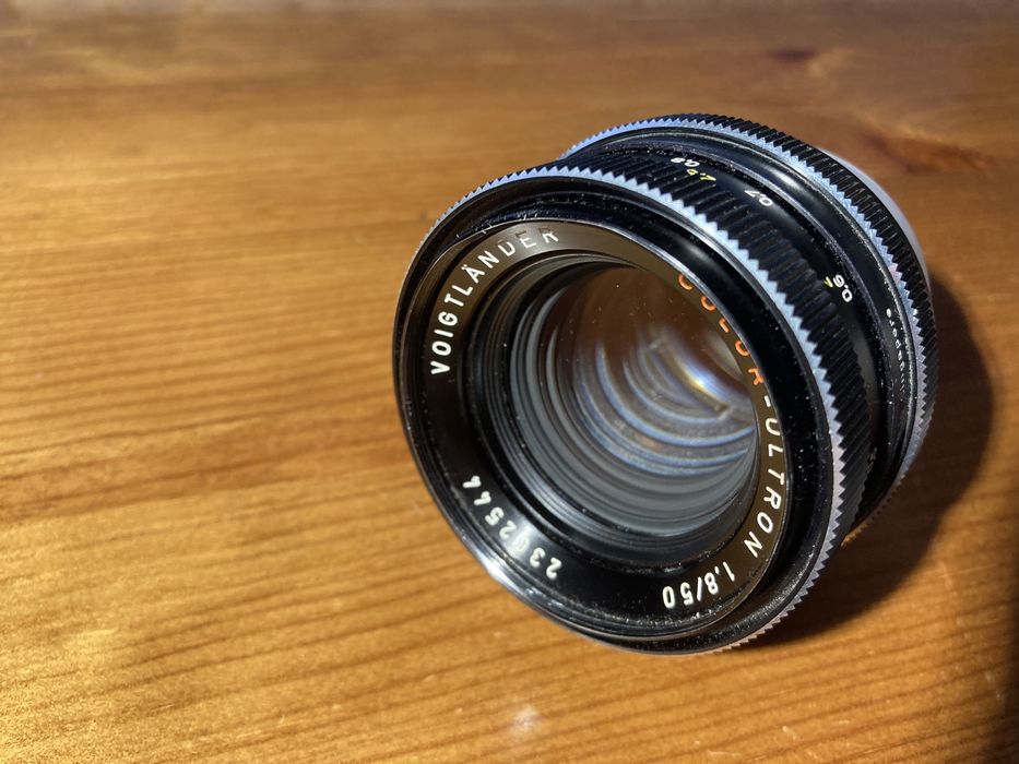 VOIGTLANDER Color-Ultron 1.8 50mm  + filtros cokin