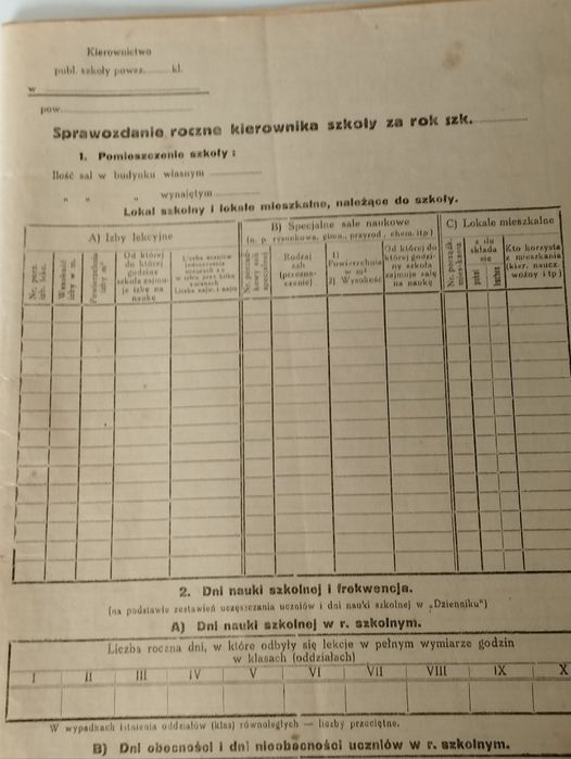 Старі документи, бланки, світлини