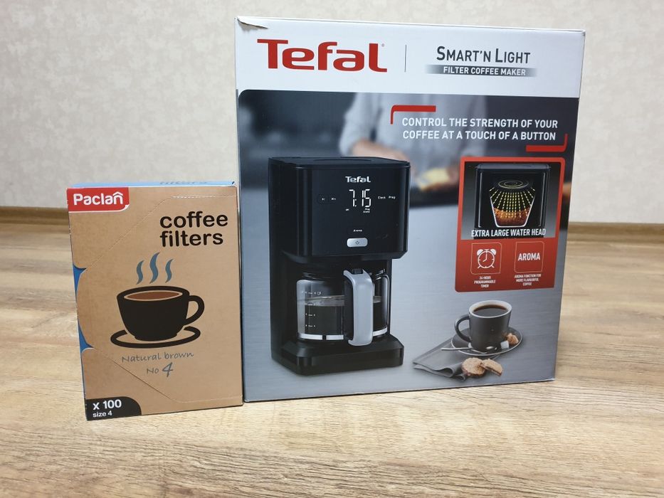 Крапельна кавоварка TEFAL Smart&light