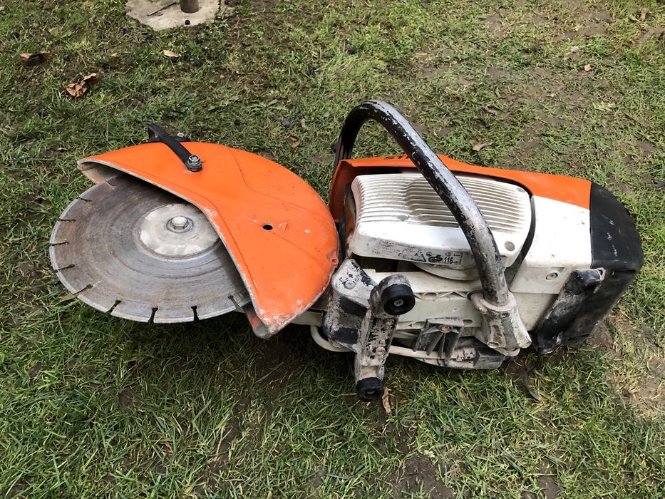 Piła spalinowa do cięcia betonu Stihl ts 420 tarcza 350 mm