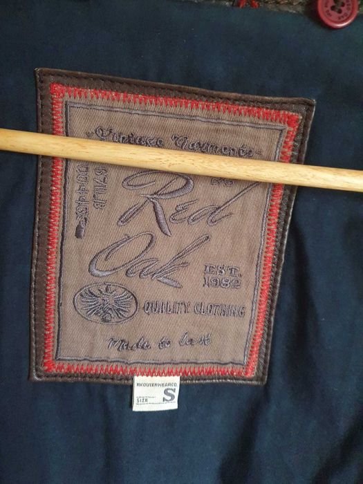 Casaco pele castanho Red Oak - Tamanho S