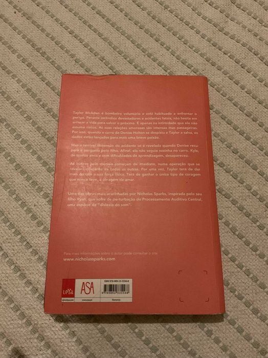Livros Nicholas Sparks - 3 unidades