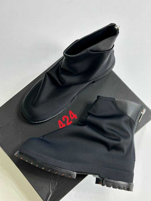 Черевики 424 Marathon Boots Black чорні черные сапожки opium 43: 6