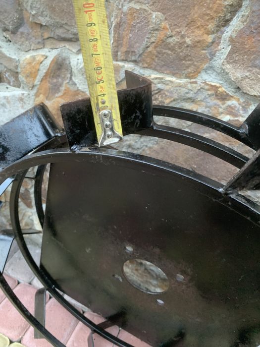 Залізні колеса до мотоблока