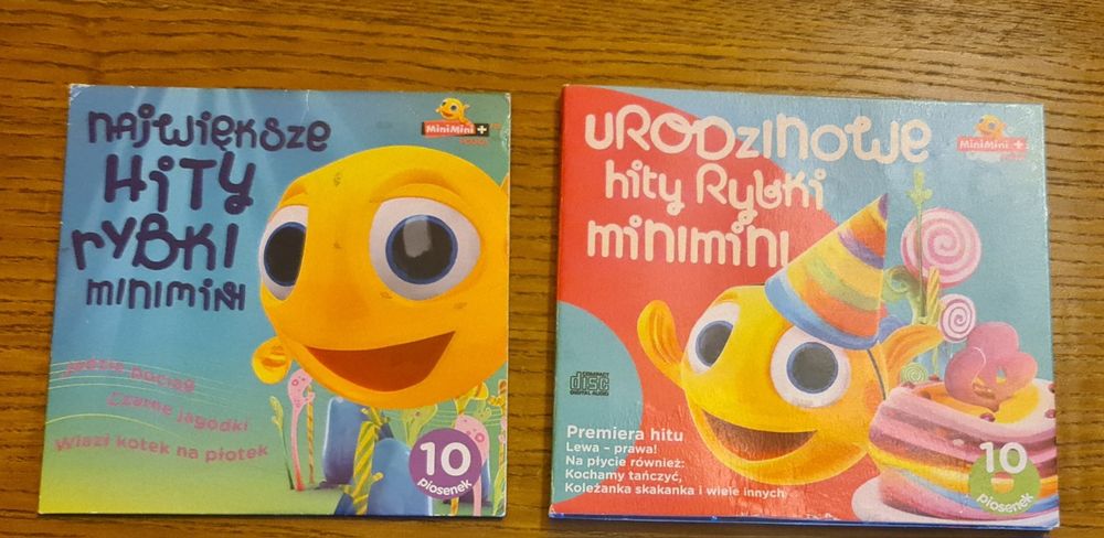CD z piosenkami dla dzieci z programu Rybka Minimini