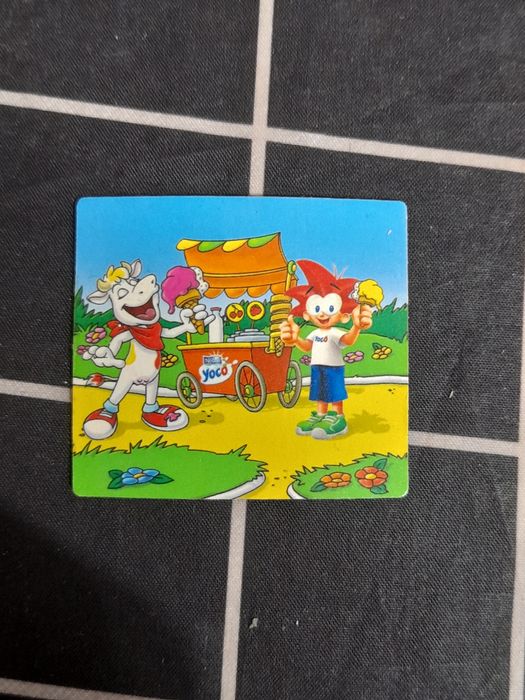 Par de ímanes do Yoco para frigorífico.