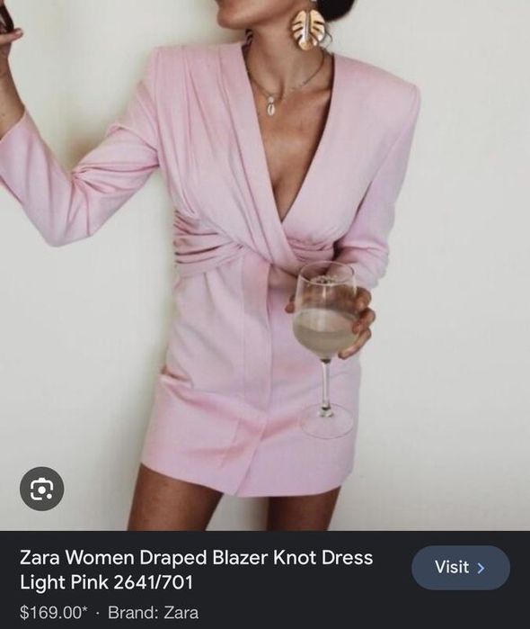 Плаття піджак зара Zara