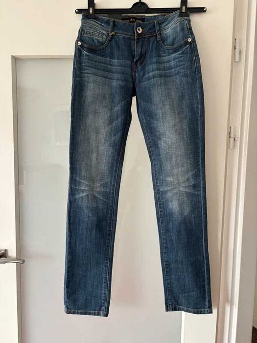 Jeansy proste, xs