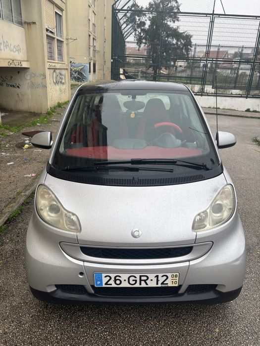 Smart fortwo coupe cinzento 2008