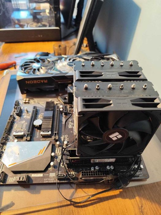 ryzen 5 5600 16Gb Ram 3000mhz płyta b450 aorus chłodzenie Peerless Assassin 120 SE