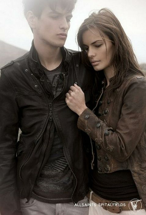 Мундир All Saints фрак кожаная сюртук a.s. 98 стиль