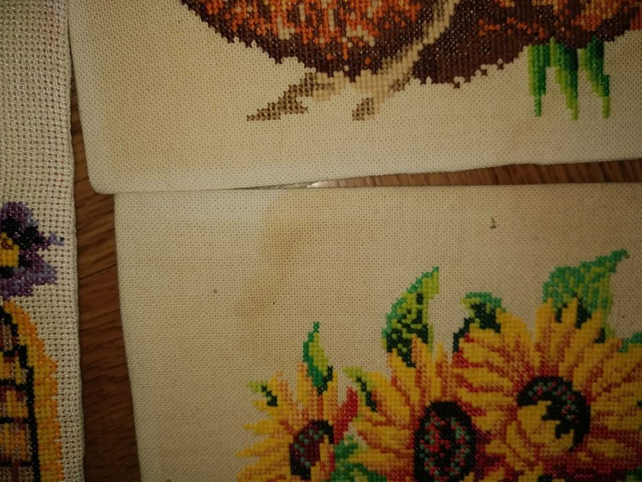 Вишивки, вышивки, 8 шт. одним лотом