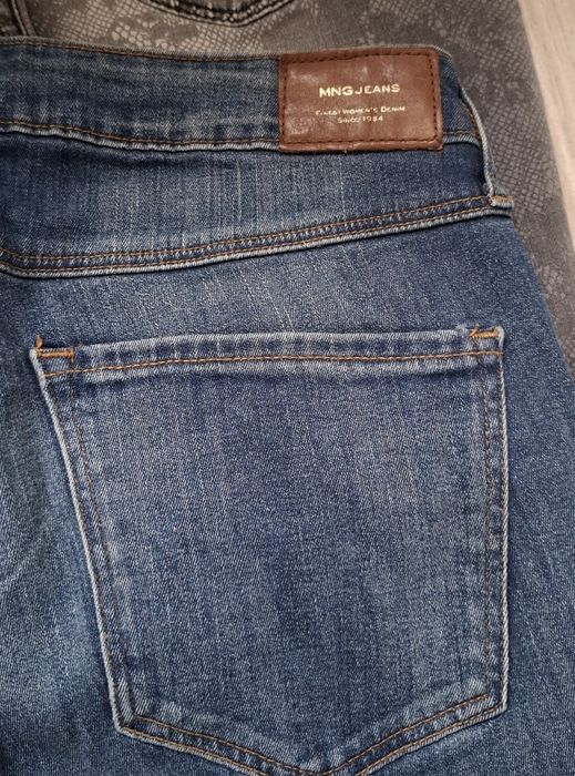 Jeansy spodnie Mango Benetton r 36 38 S