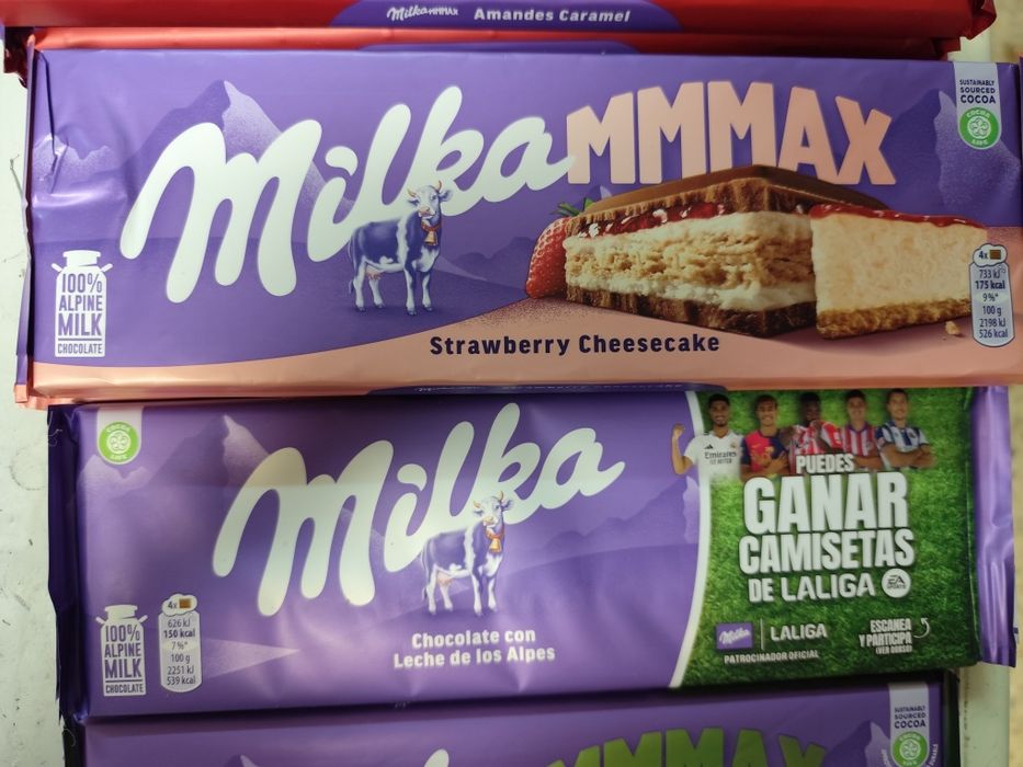 Tablet de chocolate milka 250g