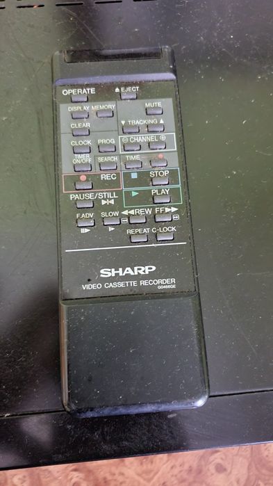 Касетный видео проигрователь видео магнитофон sharp vs-a114d
