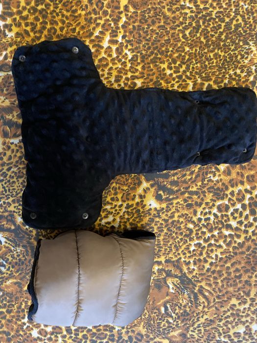 Теплі рукавиці на коляску