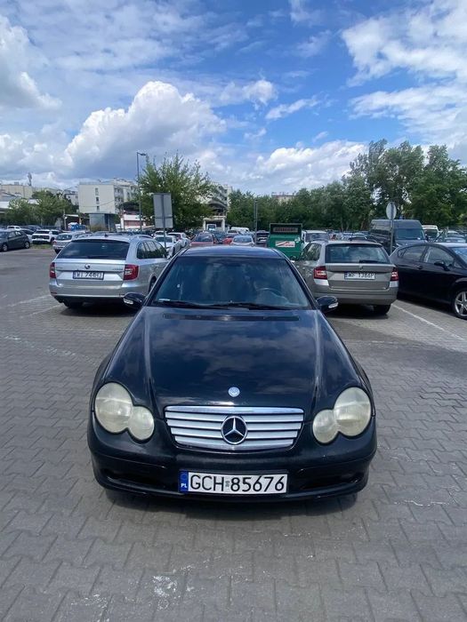Mercedes-Benz Klasa C Mercedes C180 SportCoupe 1.8 Benzyna • Automat • Skóra • Jeździ idealn