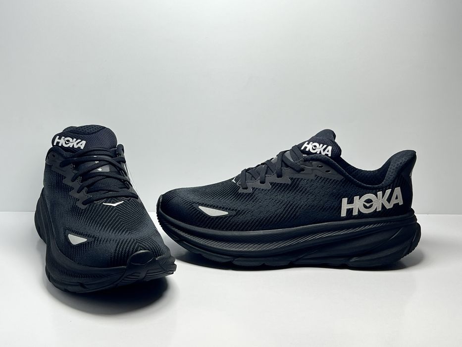 43-27.5см ОРИГІНАЛ 100% Кросівки HOKA CLIFTON 9 GORE-TEX BLACK 1141470F BBLC