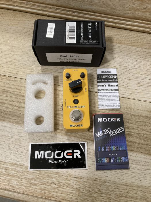 Mooer Yellow Comp pedal