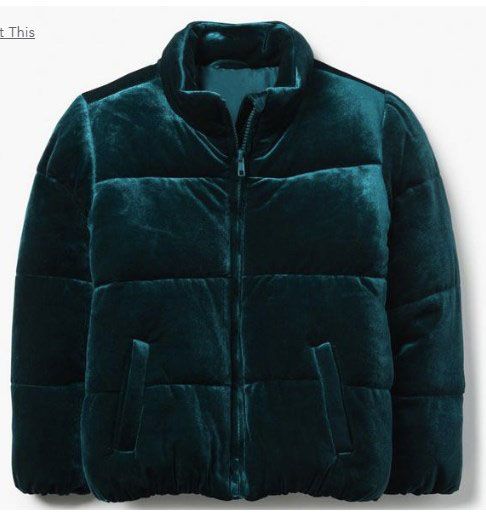 Велюровая куртка-дутик Carter's  для девочки на 8 лет (США)