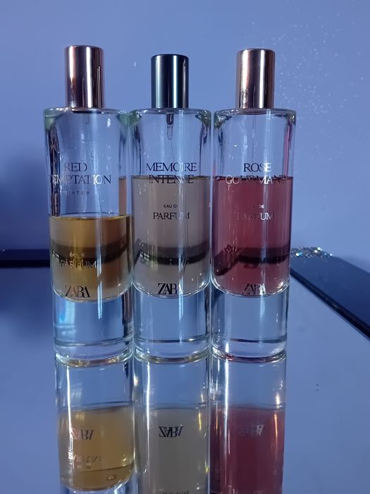 Zara unikaty 80 ml vanilla memoire Amber etc