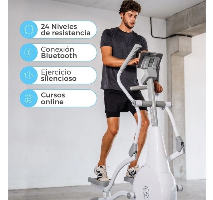Bicicleta Elíptica Smart Branca Yesoul E30S