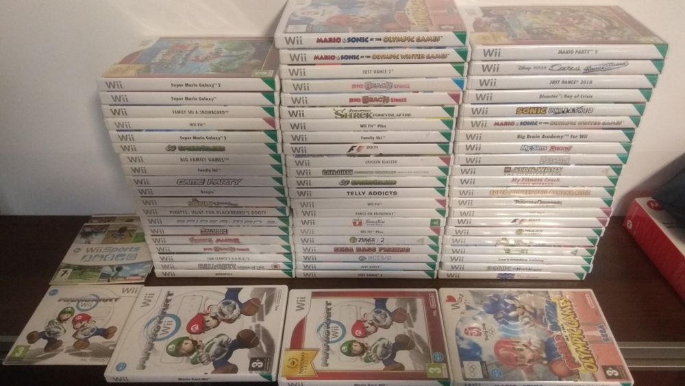 Nintendo Wii gry.