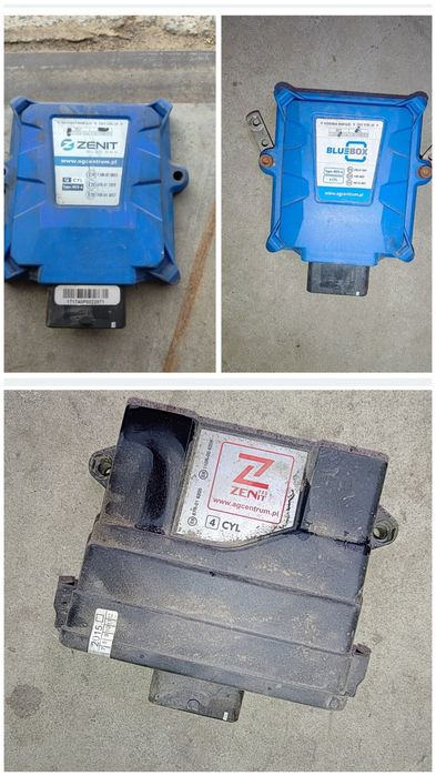Sterownik komputer gazu LPG ZENIT Blue Box 4 Cylindry 67R.01.1029 i in