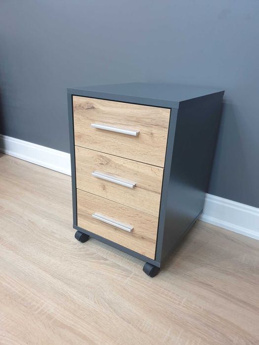 Мобільна тумба "П-3" Аппалачі/Альба. Тумба в офіс,для документів.Комод