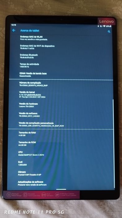 Tablet Lenovo M10 plus