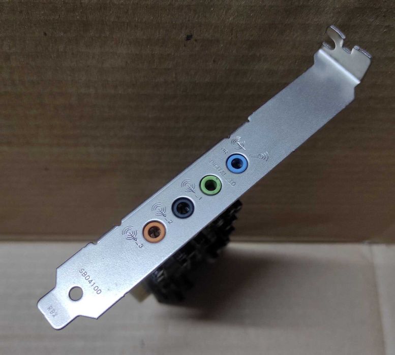 Звуковая карта PCI Creative Sound Blaster Audigy SE SB0570 7.1