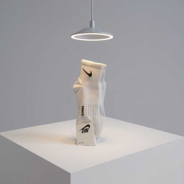 Середні чоловічі шкарпетки Nike з резинкою на стопі, 41–45