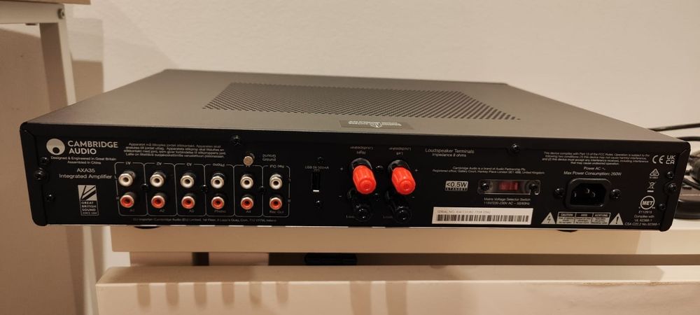 Amplificador alta fidelidade Cambridge como novo