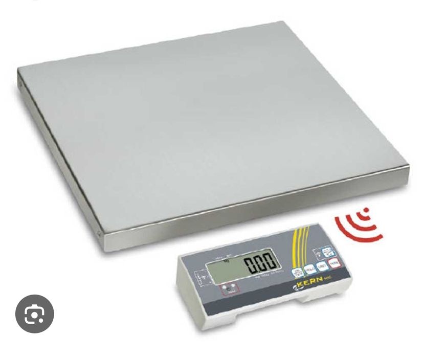 Balança com plataforma e controlador sem fios