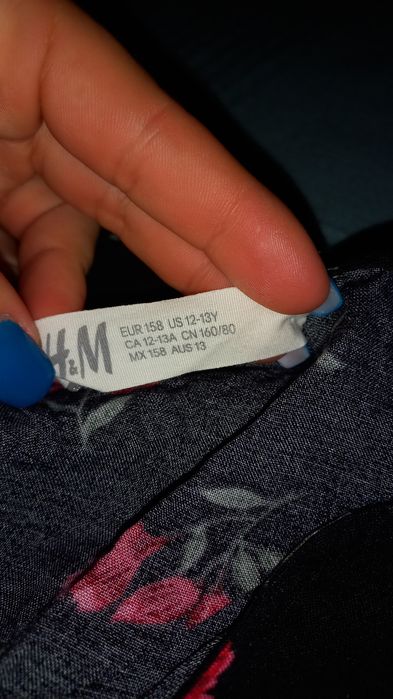 camisola preta da H&M