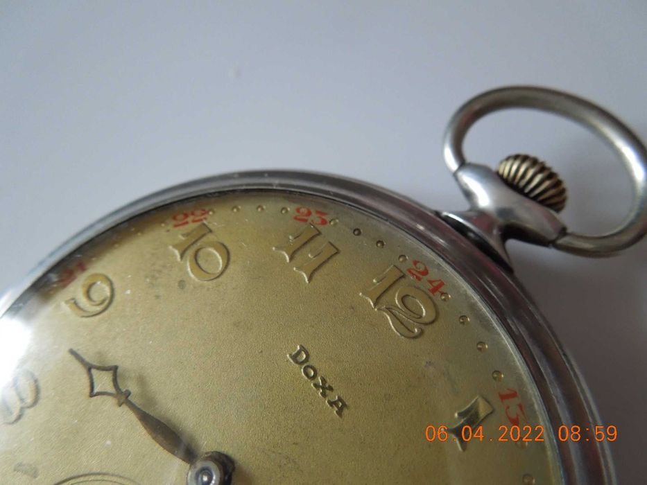 zegarek kieszonkowy doxa