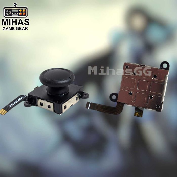 Аналогові стіки TMR GINFULL кращі за HALL Effect  без дрифту для Nintendo Switch / OLED / Lite – сенсорні джойстики 2 шт