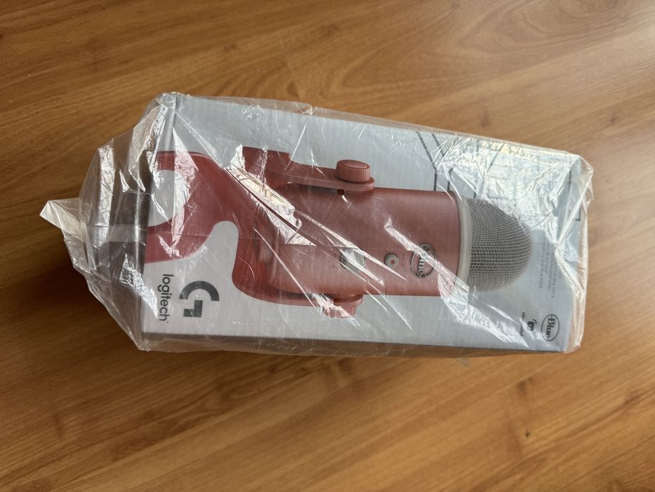 Mikrofon Logitech Yeti różowy