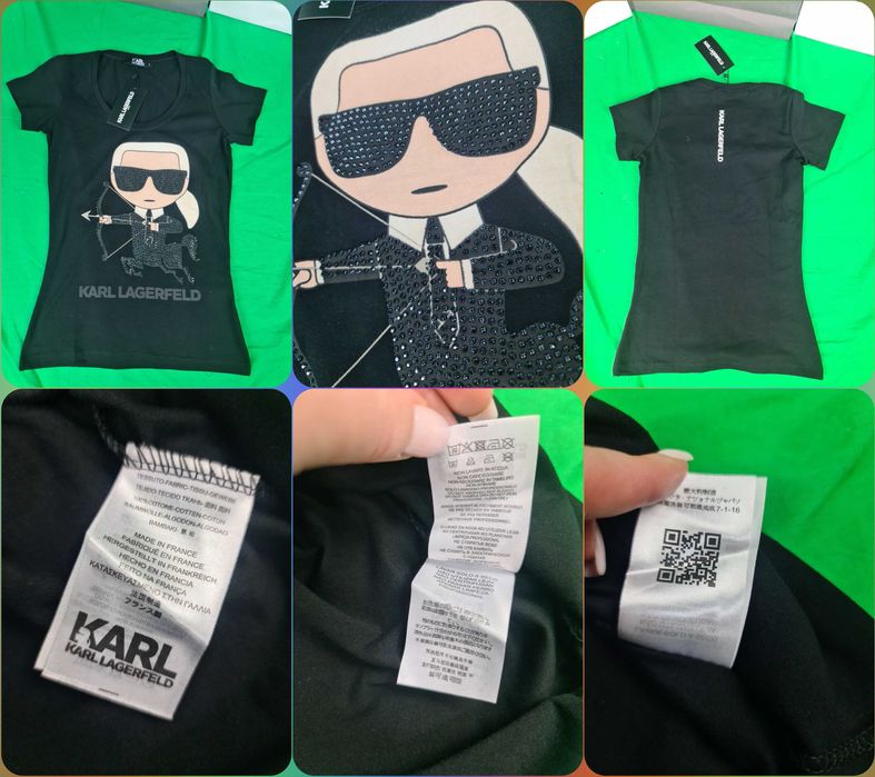 Koszulka karl Shirt koszulki tommy hilfiger damskie ck Premium