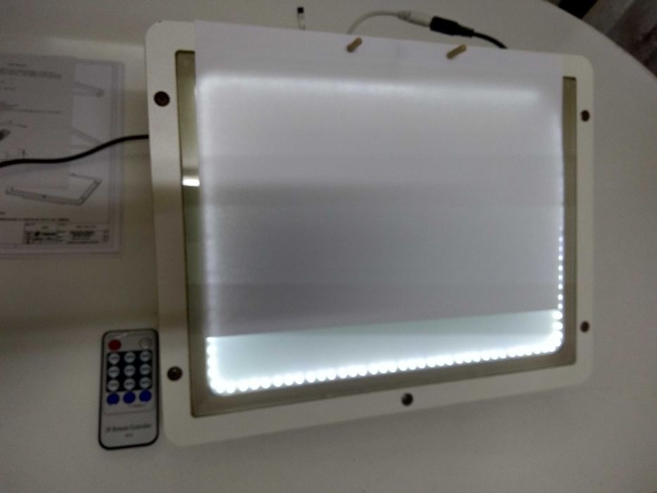 Mesa de luz LED para desenho usada