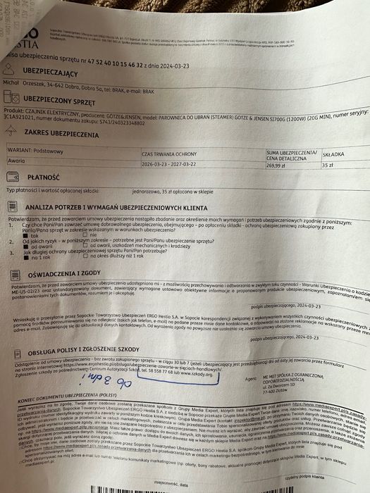 Parownica do ubrań Götze & Jensen SI700G